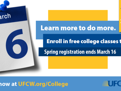 Free College Deadline - March 16, 2018