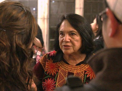 Dolores Huerta, courtesy of the Dolores Huerta Foundation