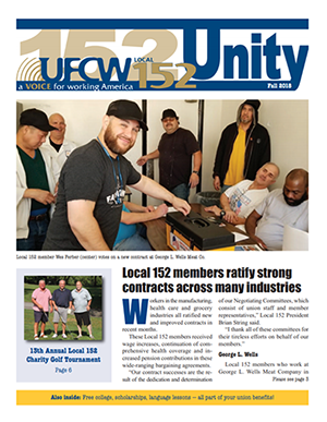 Unity Fall 2018 cover