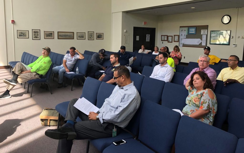 City of Long Branch members getting ready to vote