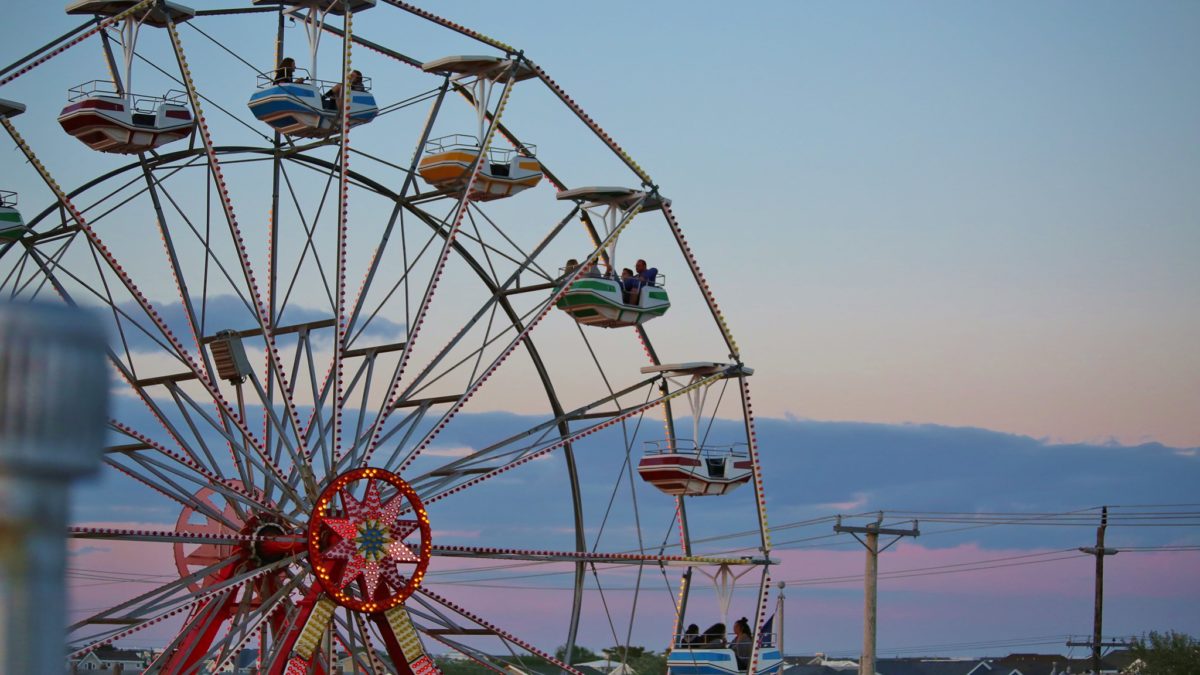 Fantasy Island's ferris wheel