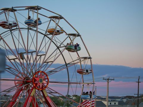 Fantasy Island's ferris wheel