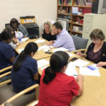 Members at Bacharach learning about what their new contract entails.