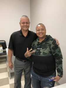 Jose Echevarria and a member of TQ Baking