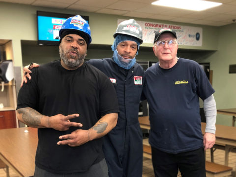 The Negotiating Committee at Catelli Brothers in Collingswood, NJ.