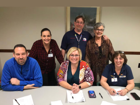 The Negotiating Committee for Cape Regional Medical Center's contract in 2020.