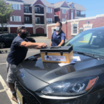 Members voting at the Borough of Bradley Beach on 6/09/2020.