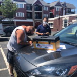 Members voting at the Borough of Bradley Beach on 6/09/2020.