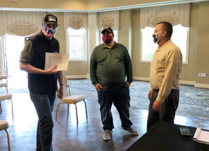 Members attending the Acme (meat) contract ratification on 9/16/2020.