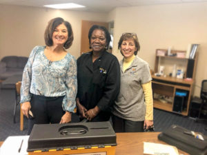 Part of the Negotiating Committee at Southgate Health Care Center, 3/04/2021.