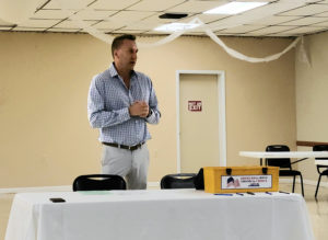 President String at the ShopRite Meat ratification meeting on 6/02/21.