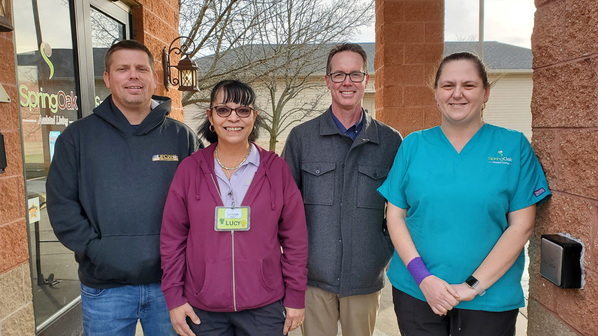 Part of the Negotiating Committee for Spring Oak of Vineland, 2/16/222.