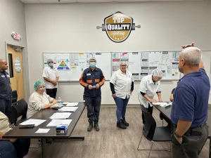 Members attending the Top Quality Foods ratification meeting on 11/16/2022.