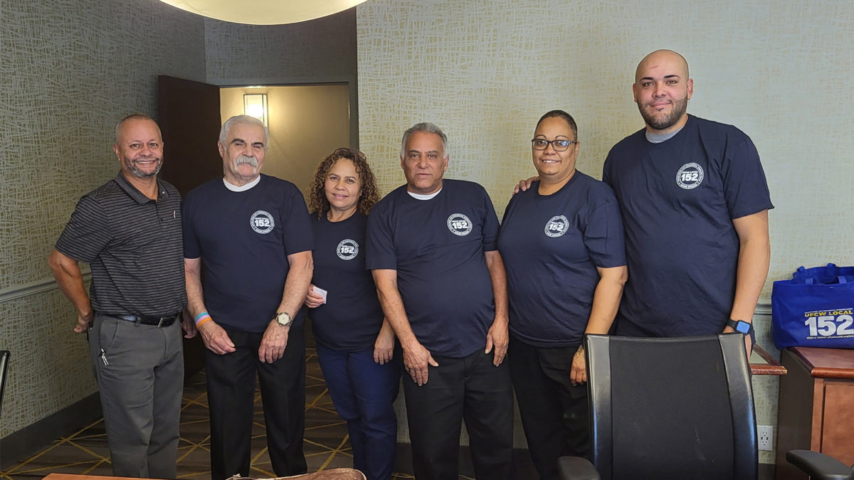 Workers at the Total Maintenance Management ratification meeting on 10/6/22.