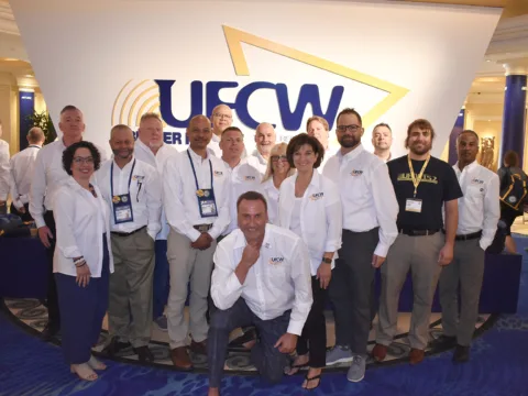 UFCW Local 152 staff at the 2024 UFCW Convention