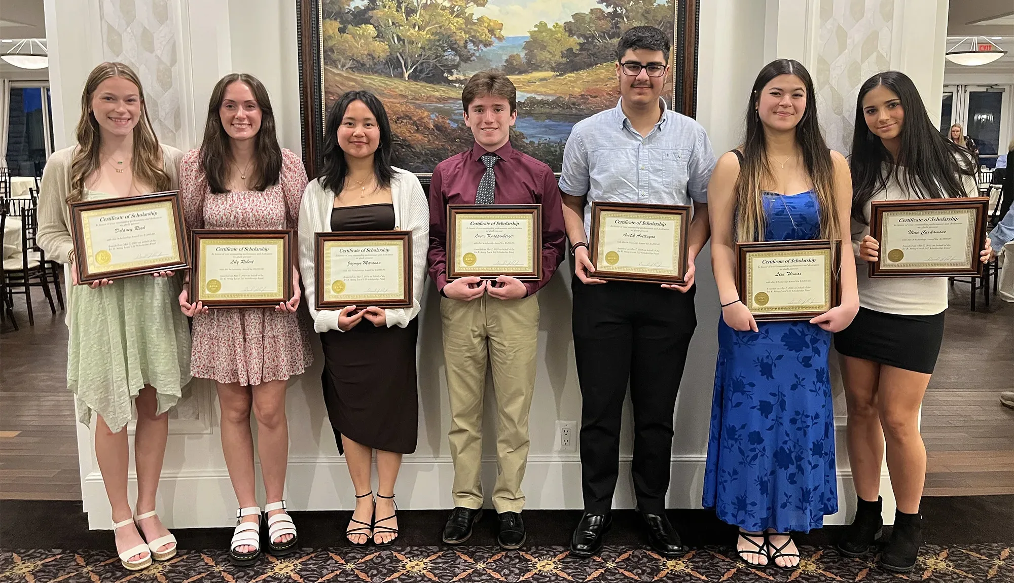2024 Irv R. String Local 152 Scholarship Winners 2024 Irv R. String Local 152 Scholarship Winners